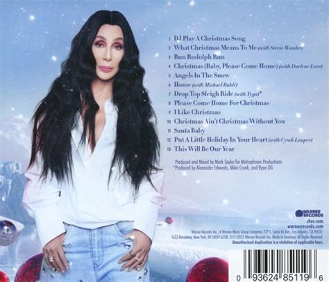 Cher -Christmas -Warner Bros. Records CD Grooves.land/Playthek