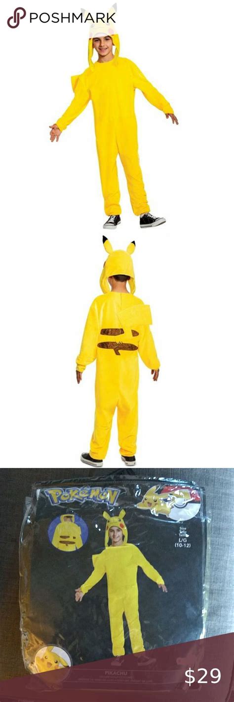 Pokemon Pikachu Deluxe Costume 10/12 | Pokemon, Pikachu, Costumes