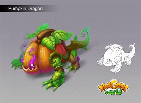 Dragons World Concept Art | Behance :: Behance