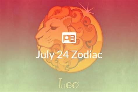 July 24 Zodiac Sign Full Horoscope And Personality