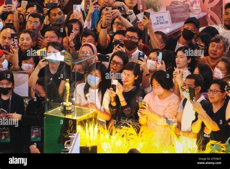 Oscar-Gewinner Tan Sri Datuk Michelle Yeoh beim Homecoming im Pavilion ...