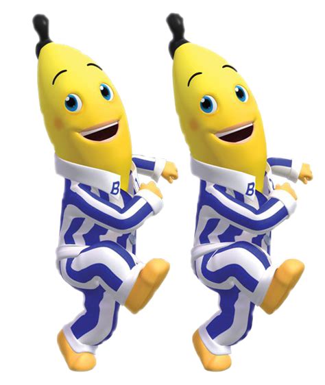 Cartoon Characters: Bananas in Pyjamas (PNG)