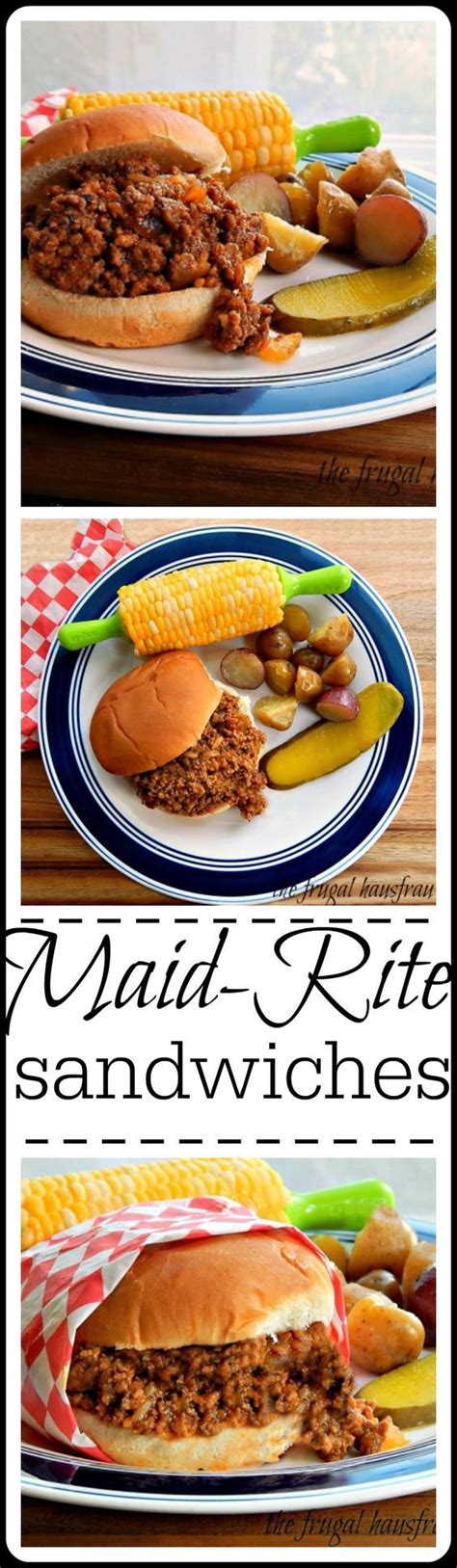 Maid-Rite Sandwiches | Recipe | Maid rite sandwiches, Instant pot ...