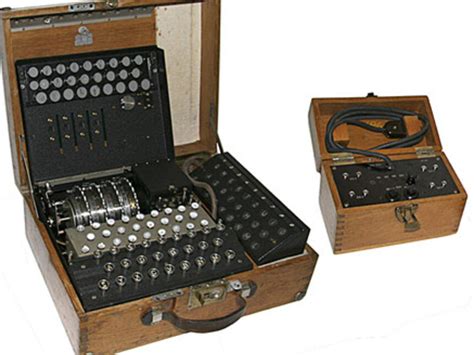 Enigma Machine. Courtesy of The Military Museums | The Military Museums