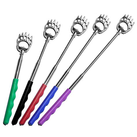 RMS 5 Pack Telescoping Back Scratcher, Extendable Telescope, Bear Claw ...