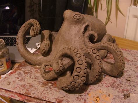 Octopus | Ceramics pottery art, Sculpture clay, Octopus art