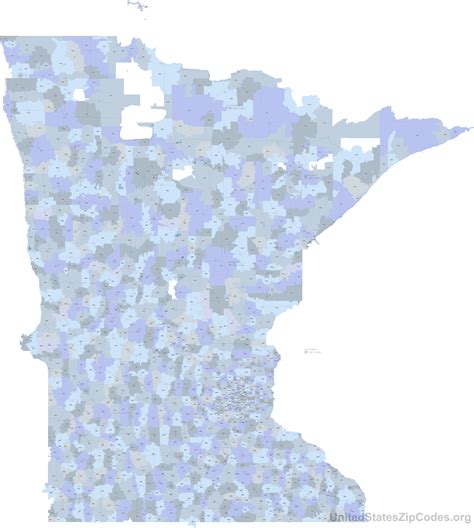 Minnesota Zip Code Map Map Of The World | Images and Photos finder