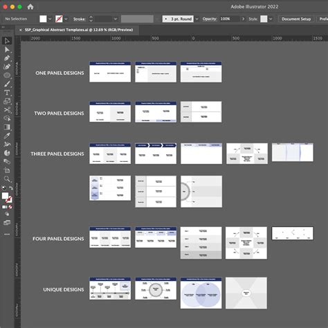 Free Graphical Abstract Templates for PowerPoint and Adobe Illustrator