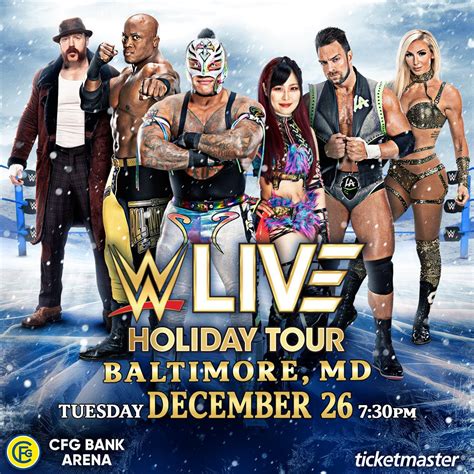 WWE LIVE HOLIDAY TOUR 2023 | Macaroni KID South Baltimore