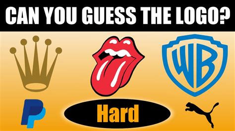 GUESS THE LOGO QUIZ [HARD] - YouTube