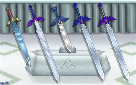 Evolution of the Master Sword Wallpaper by BLUEamnesiac on DeviantArt