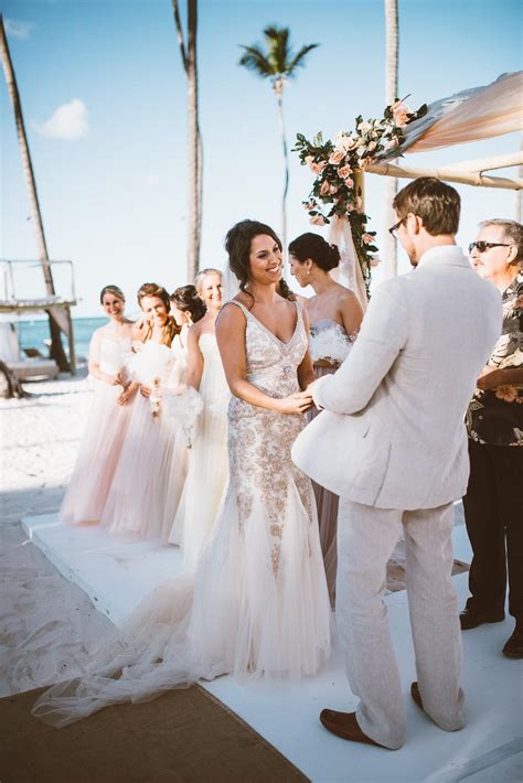 Vintage Bohemian Beach Wedding at Jellyfish Punta Cana