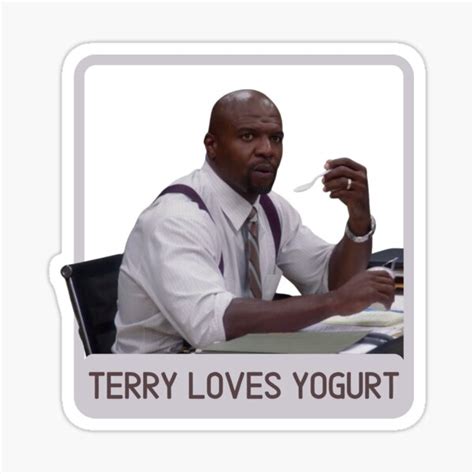 "Terry 4 - BROOKLYN 99" Sticker for Sale by anadrw | Redbubble