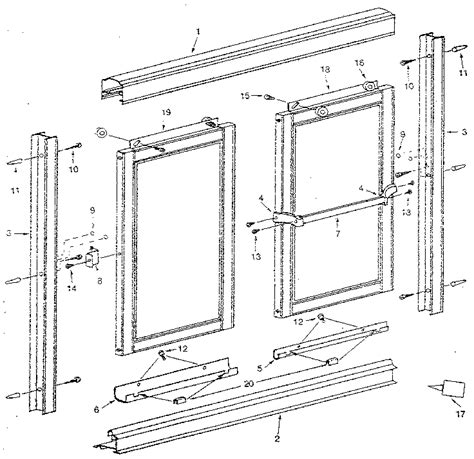 Incredible Sliding Door Parts Diagram 2022 - Bigmantova