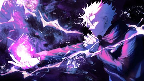 1024x576 Resolution Jujutsu Kaisen Satoru Gojo 1024x576 Resolution Wallpaper - Wallpapers Den