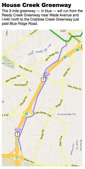 Raleigh greenway update: From House Creek to Portland - GetGoing NC!