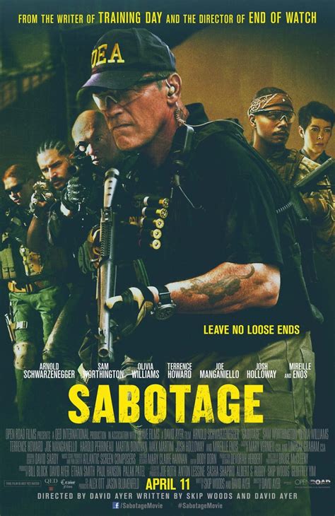 Sabotage DVD Release Date July 22, 2014