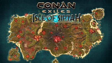 Conan exiles interactive map isle of siptah - budpolf