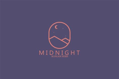 Midnight Vector Logo Template Graphic by abi pandu · Creative Fabrica