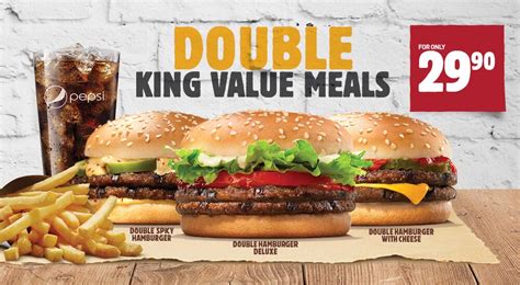 Burger King South Africa Get Fresh offers 2 for $5