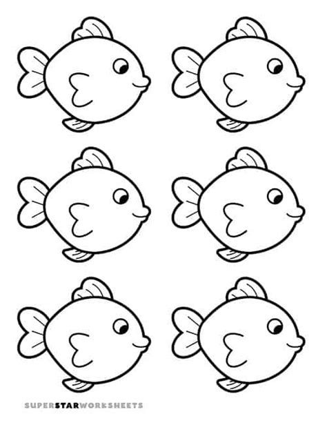 Fish Outline Printable