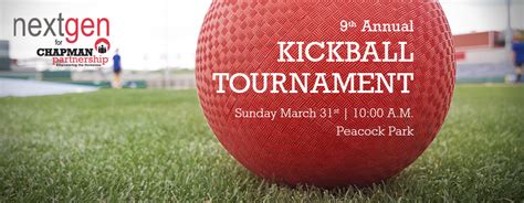 9th Annual Kickball Tournament - Chapman Partnership