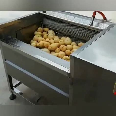 Automatic Industrial Potato Peeling Machine - Buy Industrial Potato ...