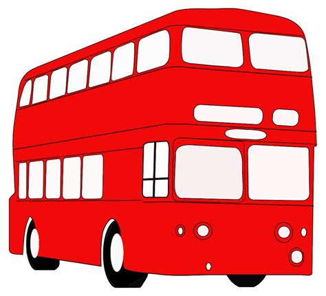 Download High Quality bus clipart double decker Transparent PNG Images ...