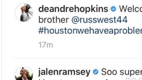 Jalen Ramsey's Comment on DeAndre Hopkins' Instagram Post Makes it Seem Like He Wants to Join Texans