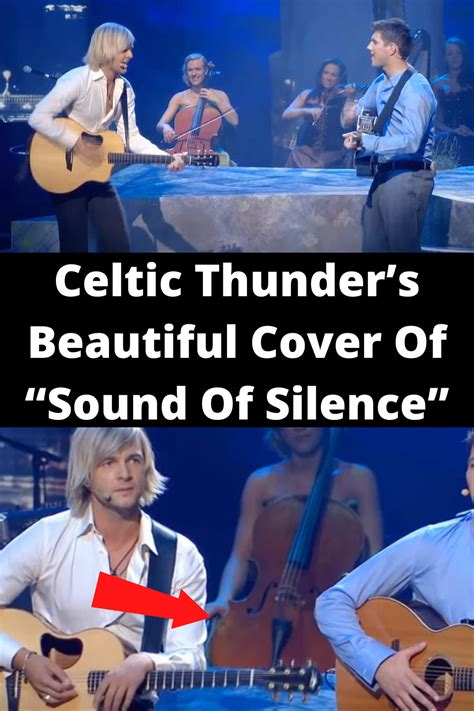 Two handsome men captivate with “Sound of Silence” | Celtic thunder, Music performance ...