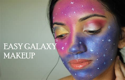 Easy Galaxy Makeup Tutorial – Video – AmandaSushma