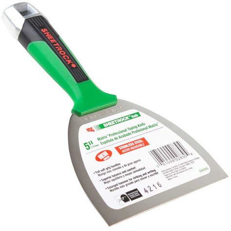 USG Sheetrock 5" Matrix Stainless Steel Putty Knife 340505