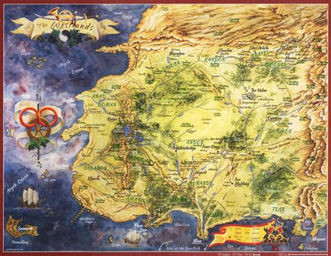 Wheel Of Time - Westland map by joystikX on DeviantArt