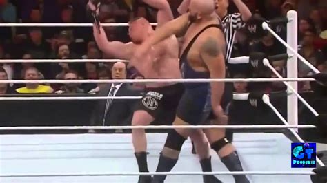 Brock Lesnar vs Big Show Royal Rumble 2014 Highlights! - YouTube