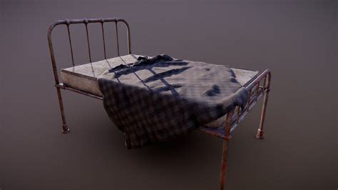 Old hospital bed (PBR|GR) - Download Free 3D model by tris.blend (@tris09) [3b2ccb0] - Sketchfab