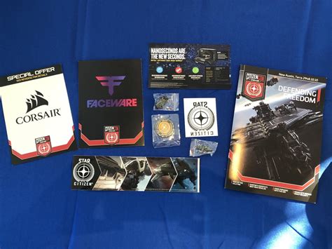 CitizenCon Swag Bag Contents! : r/starcitizen