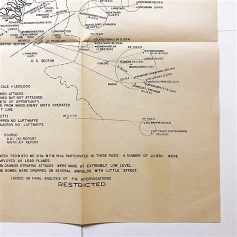 RESTRICTED 'Operation Bodenplatte' January 1st Raid Map — Premier Relics