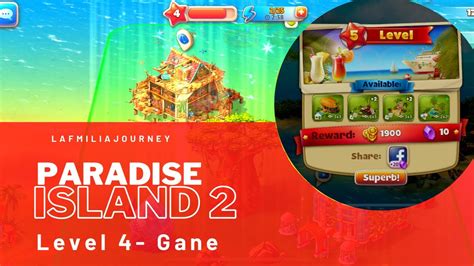 Paradise Island 2-Level 4:3rd Game Amazing - YouTube