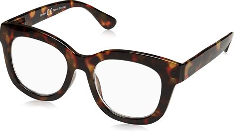 Peepers by PeeperSpecs Women's Center Stage Reading Glasses, Tortoise - Focus Blue Light ...