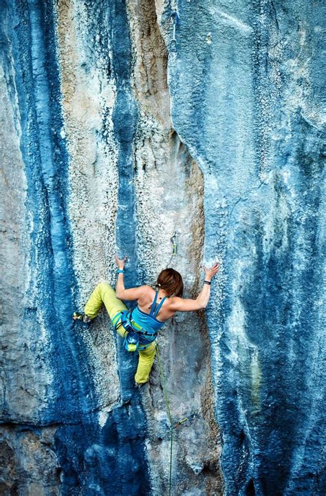 Rock Climber Climbing Up a Cliff Stock Image - Image of climber, alone: 48381239