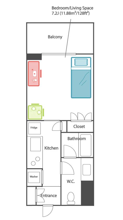 Japanese Apartment Size Guide – With Diagrams! - Apts.jp Tokyo Life Blog