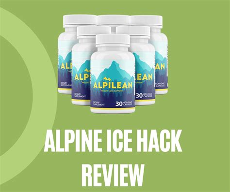 Alpine Ice Hack Reviews (EXPOSED) Recipe For Weight Loss Alpilean Diet ...