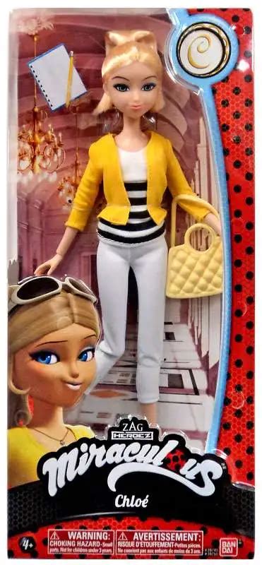 Miraculous Zag Heroez Chloe 10 Doll Bandai America - ToyWiz