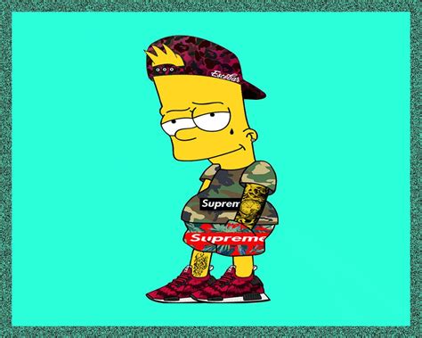 Supreme Simpson Wallpapers - Top Free Supreme Simpson Backgrounds ...