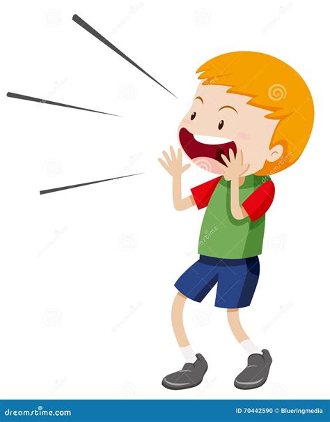 Boy Shouting Stock Illustrations – 1,774 Boy Shouting Stock ...