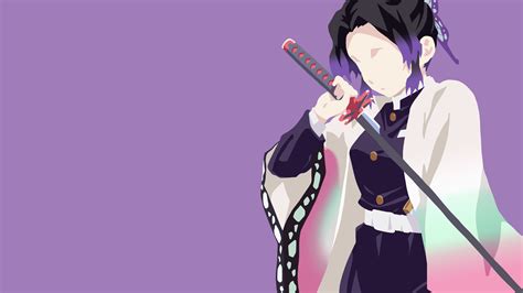 Demon Slayer Kimetsu no Yaiba Katana Kimetsu no Yaiba Minimalist Shinobu Kochou HD Demon Slayer ...