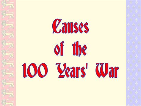 The Hundred Years' War ( ). - ppt download