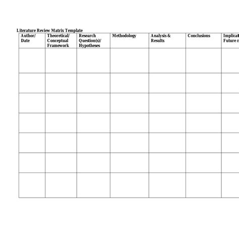 Literature Review Matrix Template pdf.pdf | DocDroid