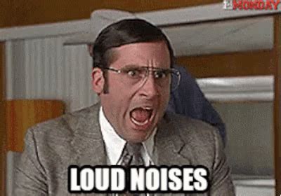 Anchorman Steve Carell GIF - Anchorman Steve Carell Loud Noises - 探索與分享 GIF
