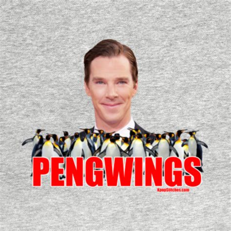 PENGWING Benedict Cumberbatch Penguins - Benedict Cumberbatch - T-Shirt | TeePublic